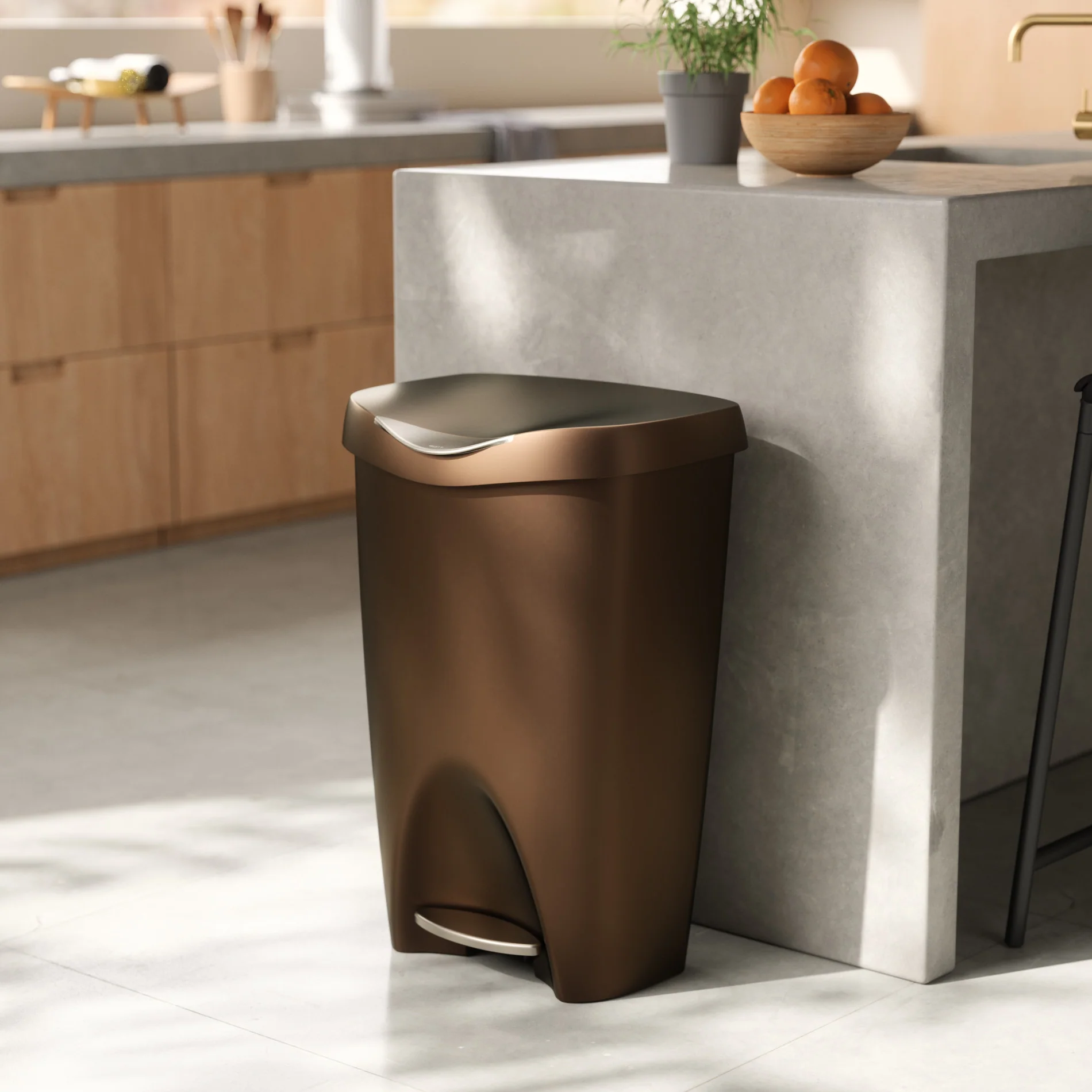 Brim Step On Trash Can - Image 27