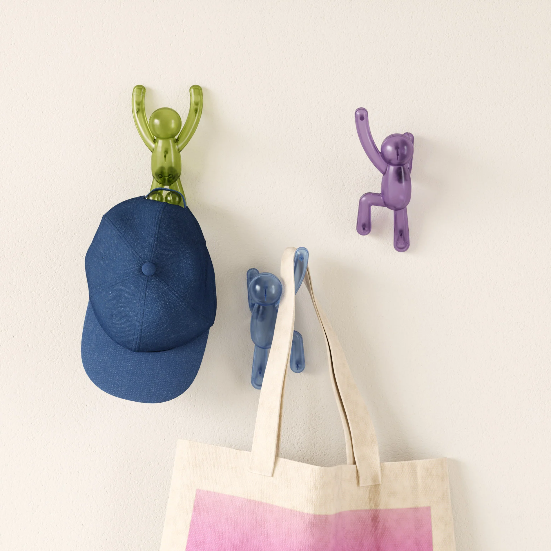 Buddy Pinpoint Wall Hooks, Set of 3 - Image 3