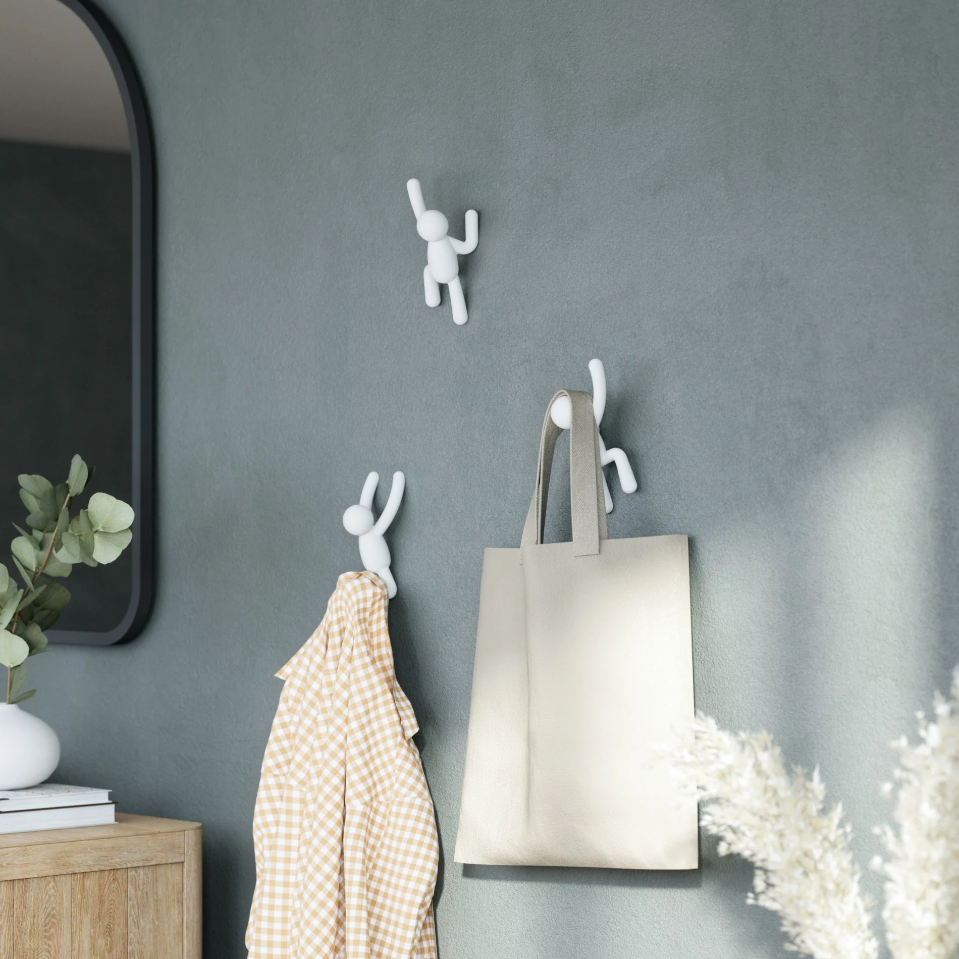 Buddy Wall Hooks, Set of 3 - Image 17
