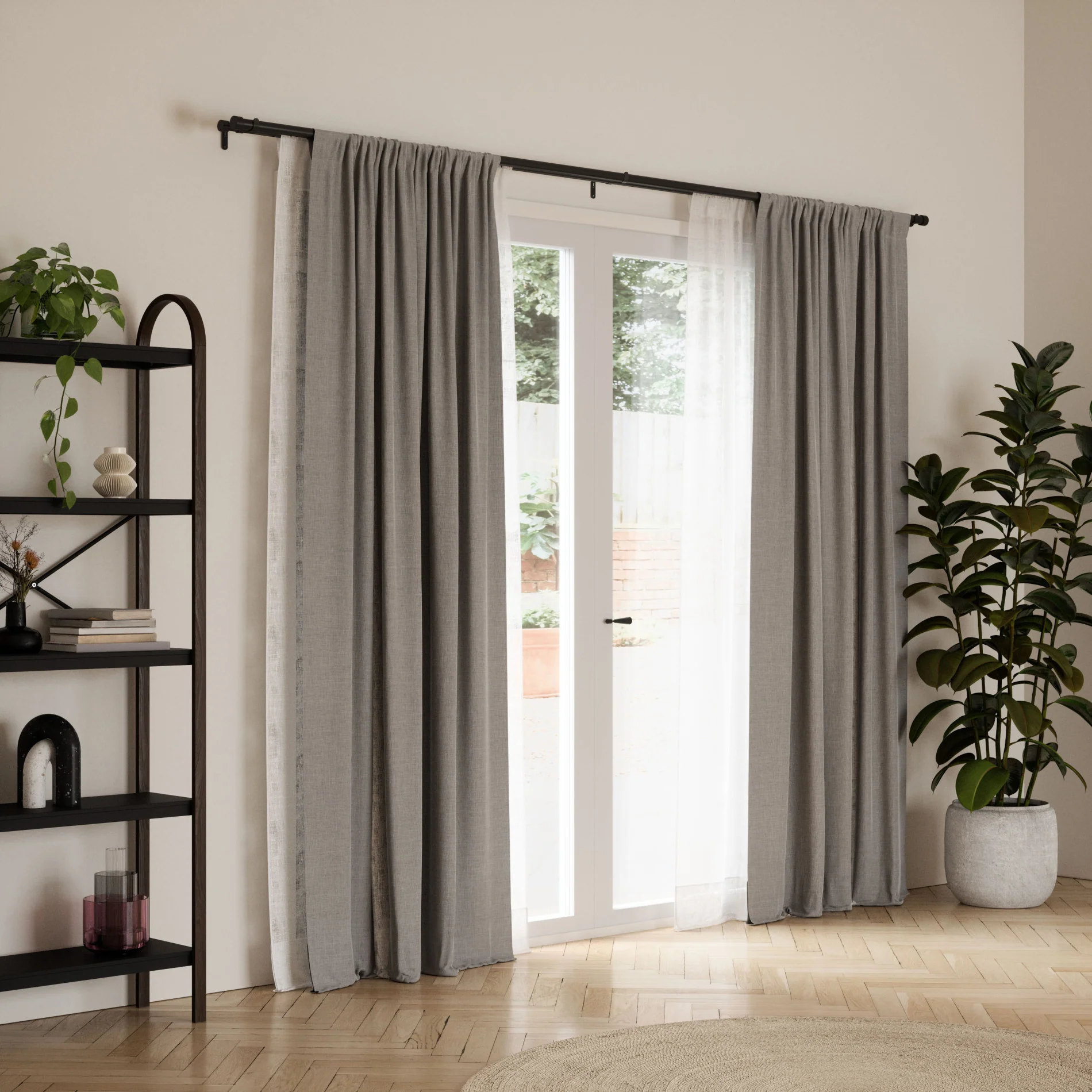 Cappa Double Curtain Rod - Image 14