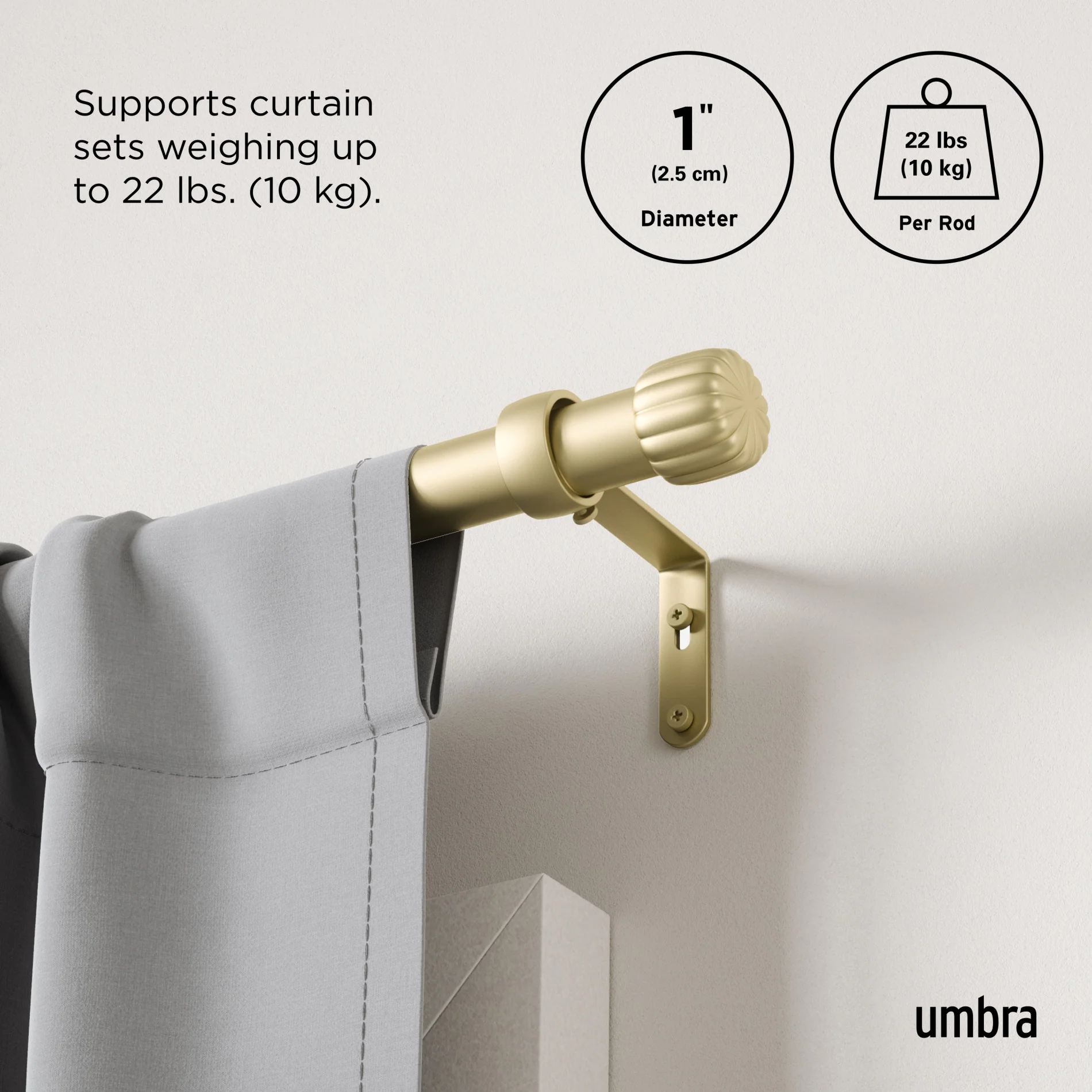 Cleo Curtain Rod - Image 40