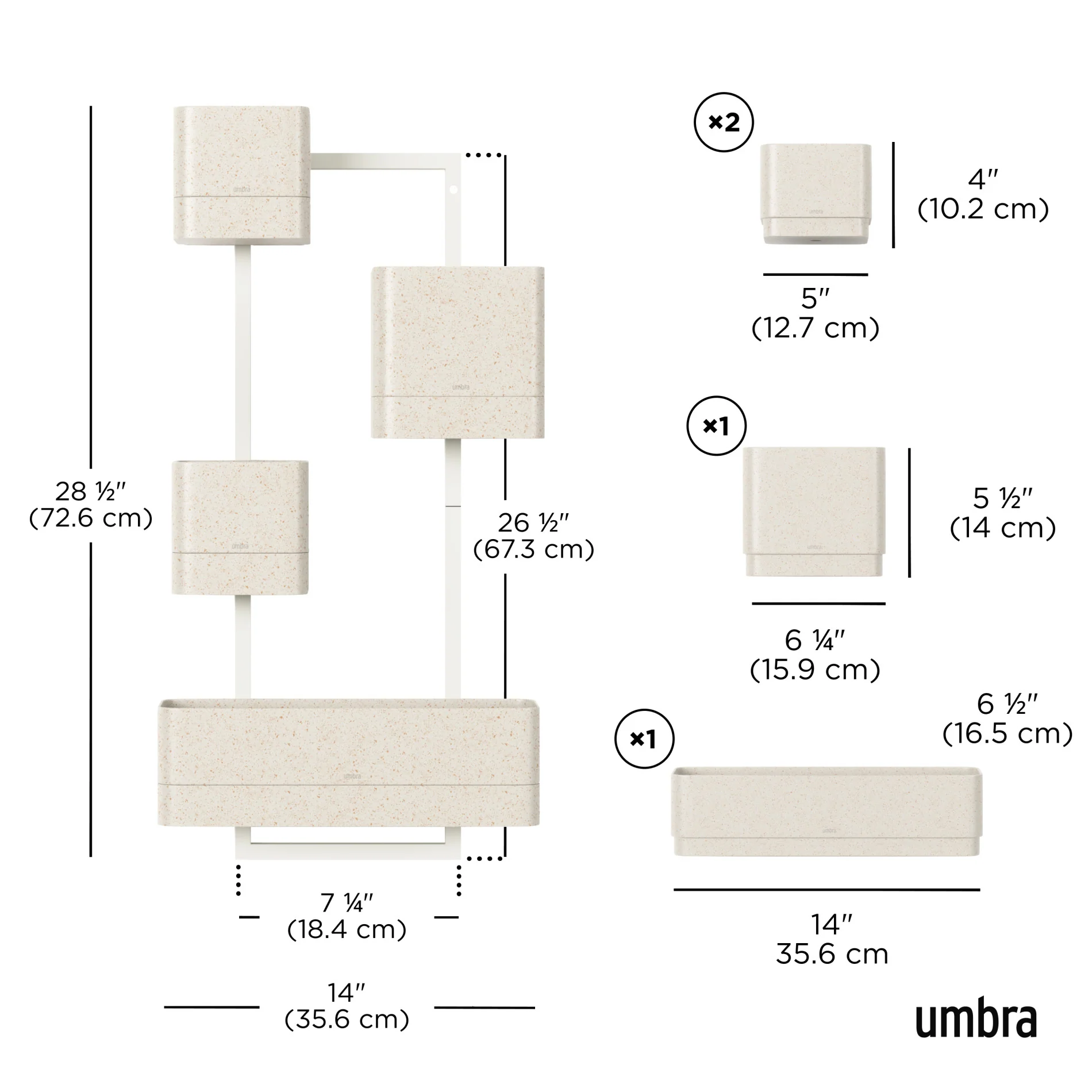 Cubiko Wall Planter - Image 17