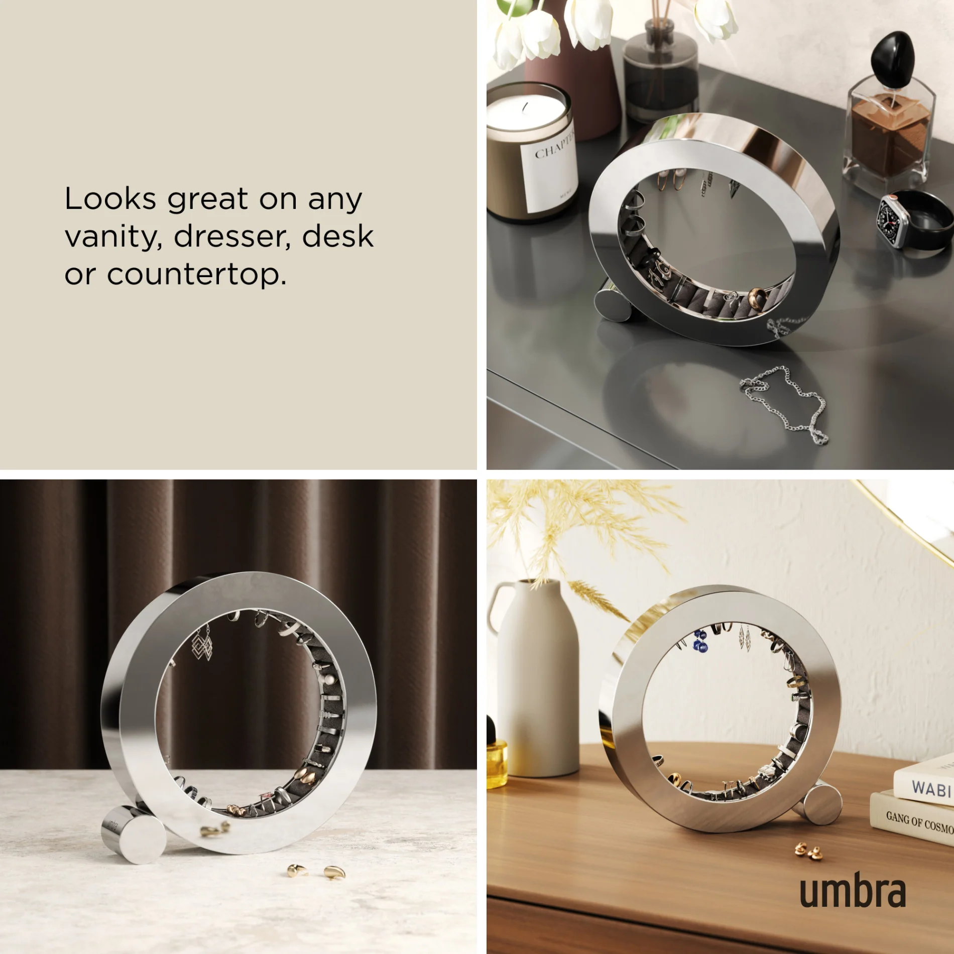 Ferris Metal Jewelry Organizer - Image 6