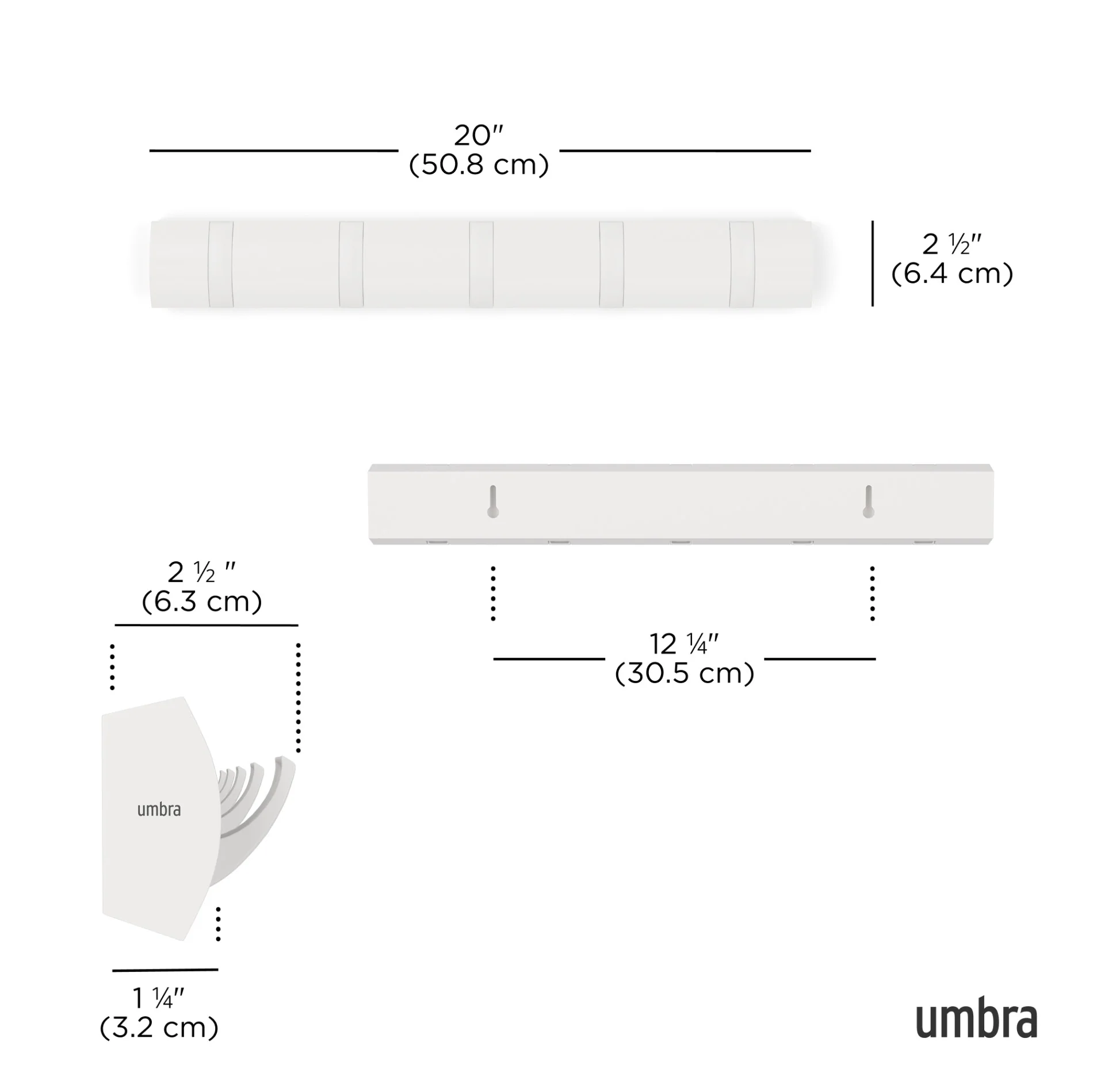 Flip 5 Wall Hook - Image 25