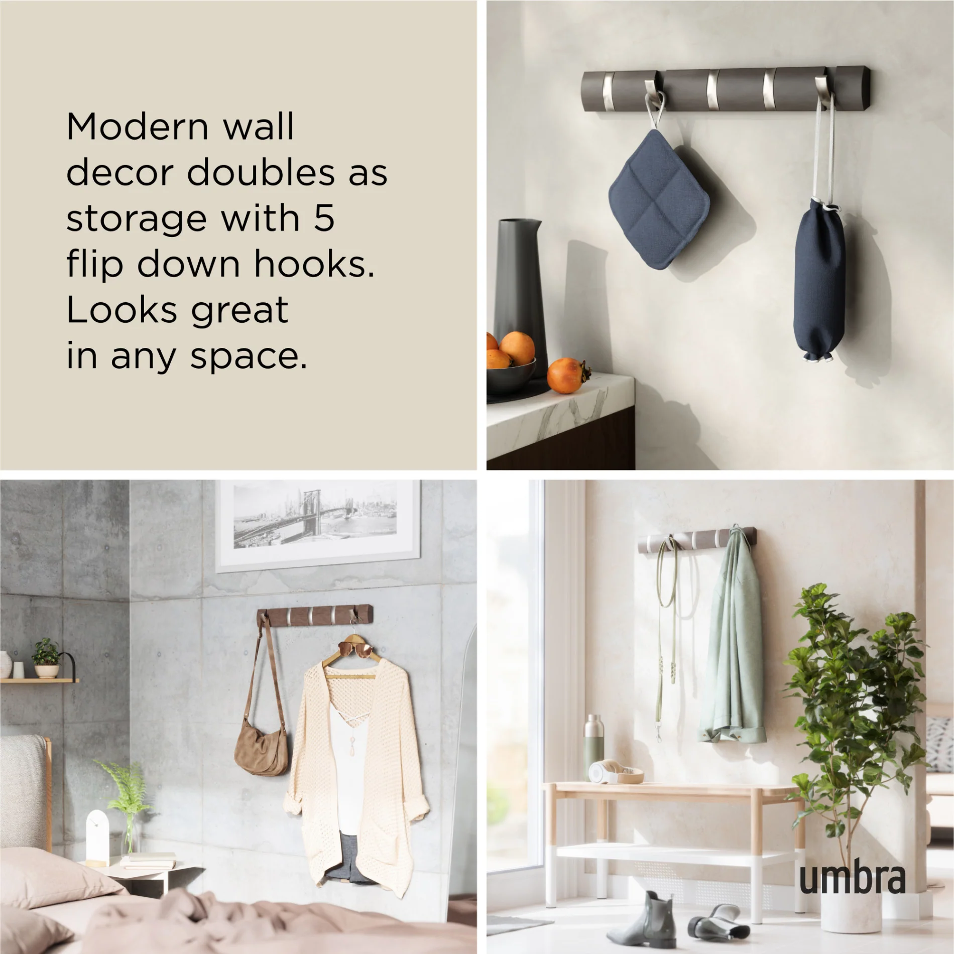 Flip 5 Wall Hook - Image 29