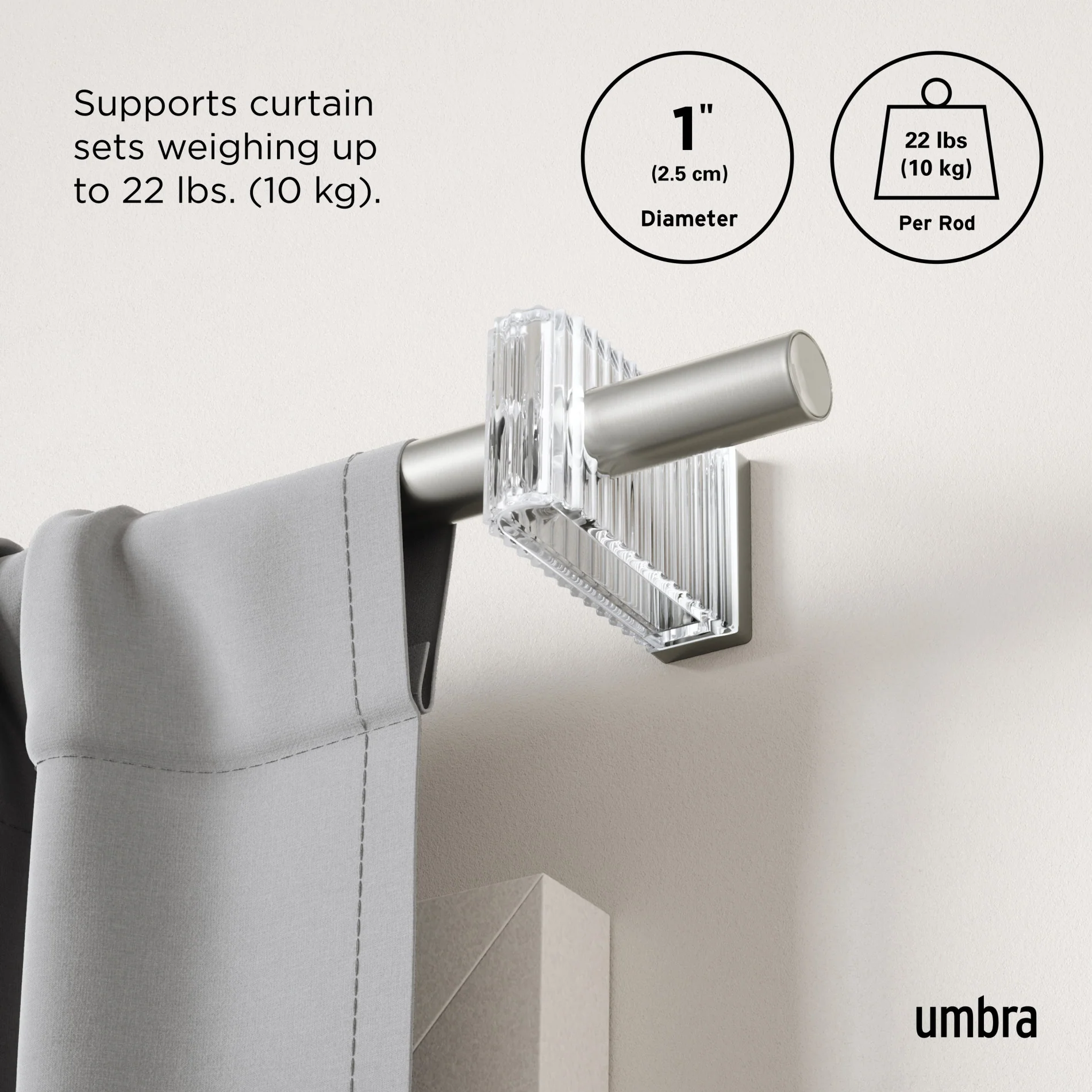 Flute Curtain Rod - Image 6