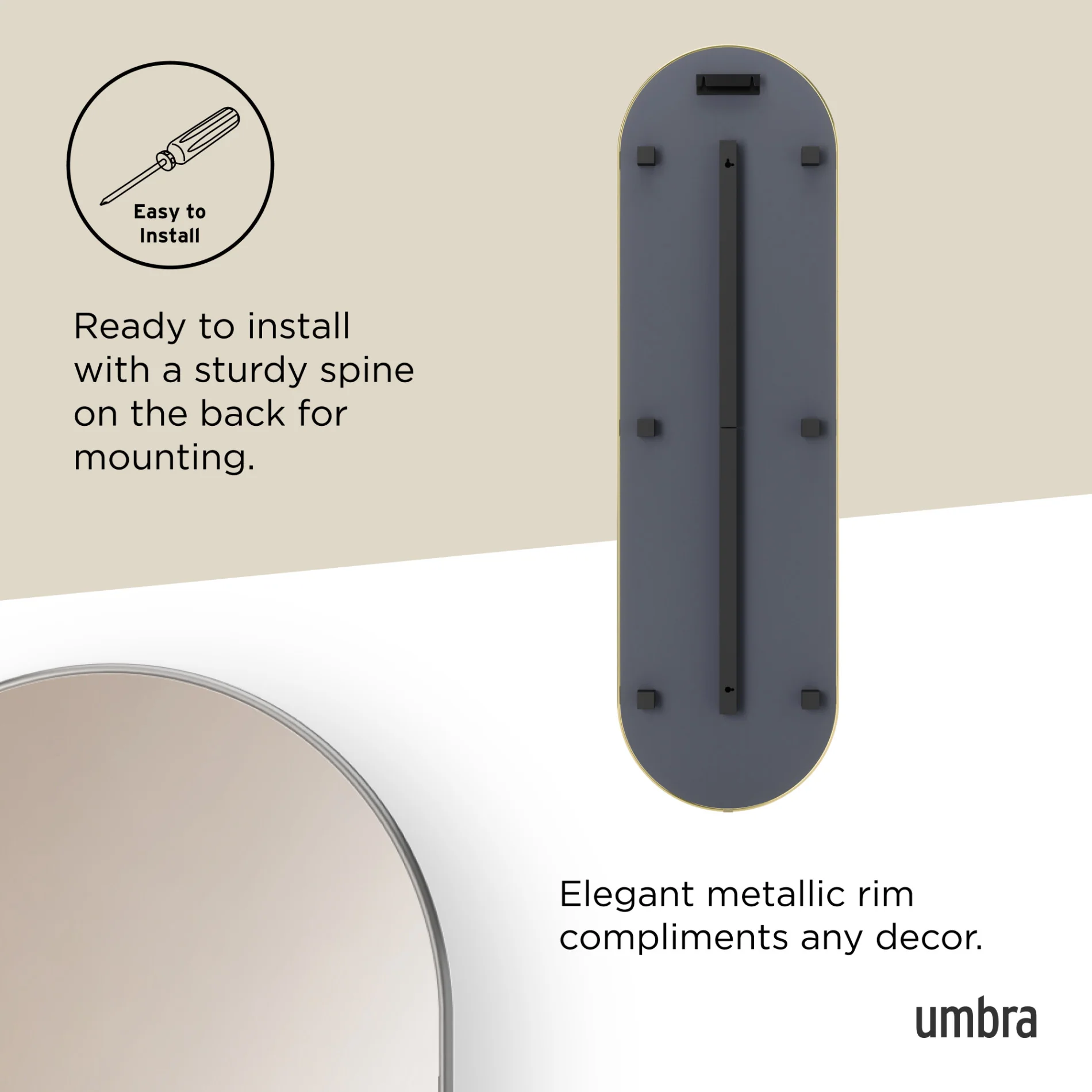 Hubba Pill Mirror 62x18 - Image 11