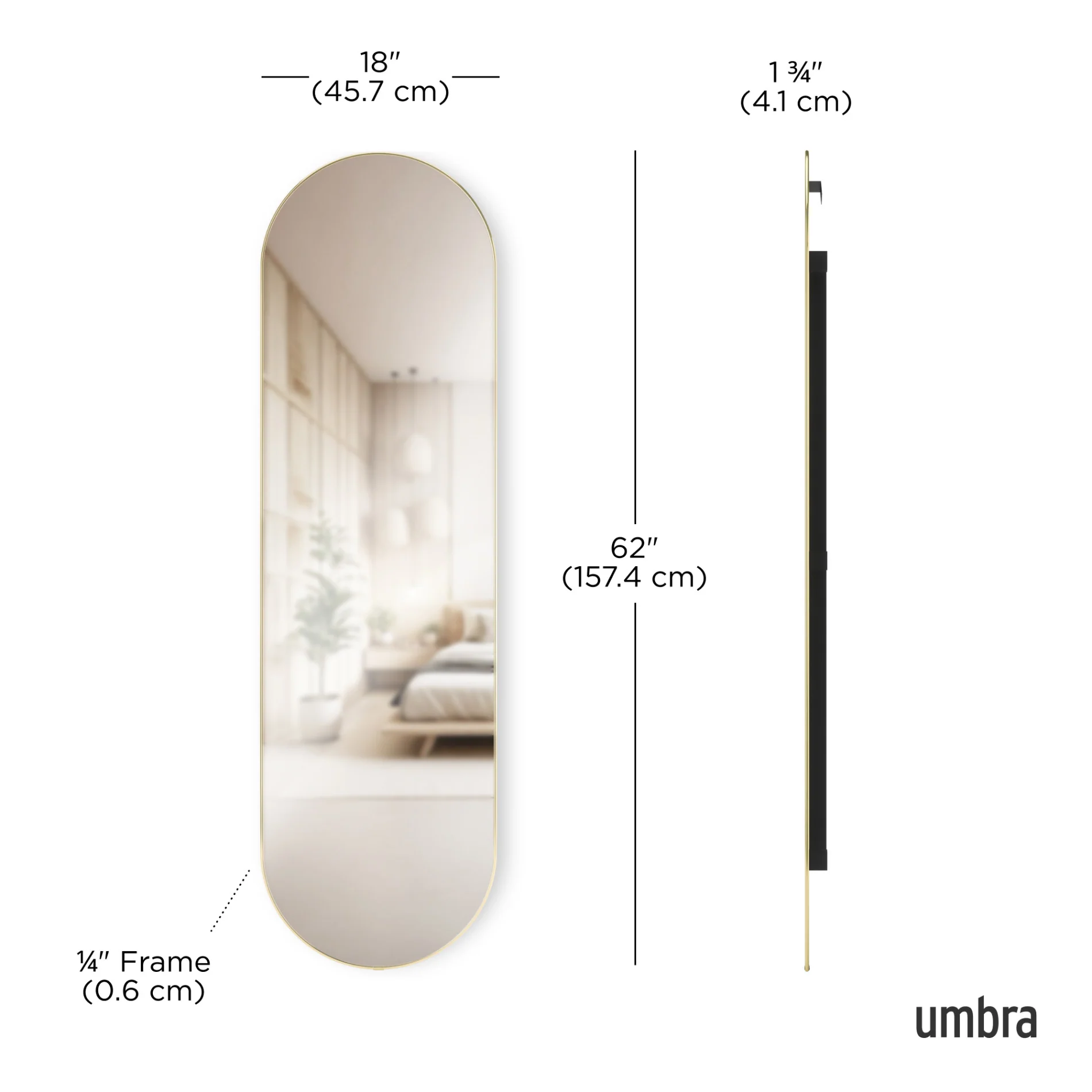 Hubba Pill Mirror 62x18 - Image 8