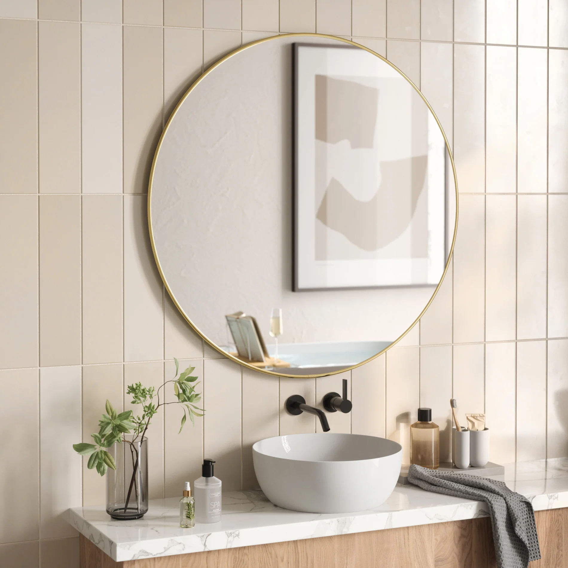 Hubba Wall Mirror - Image 3