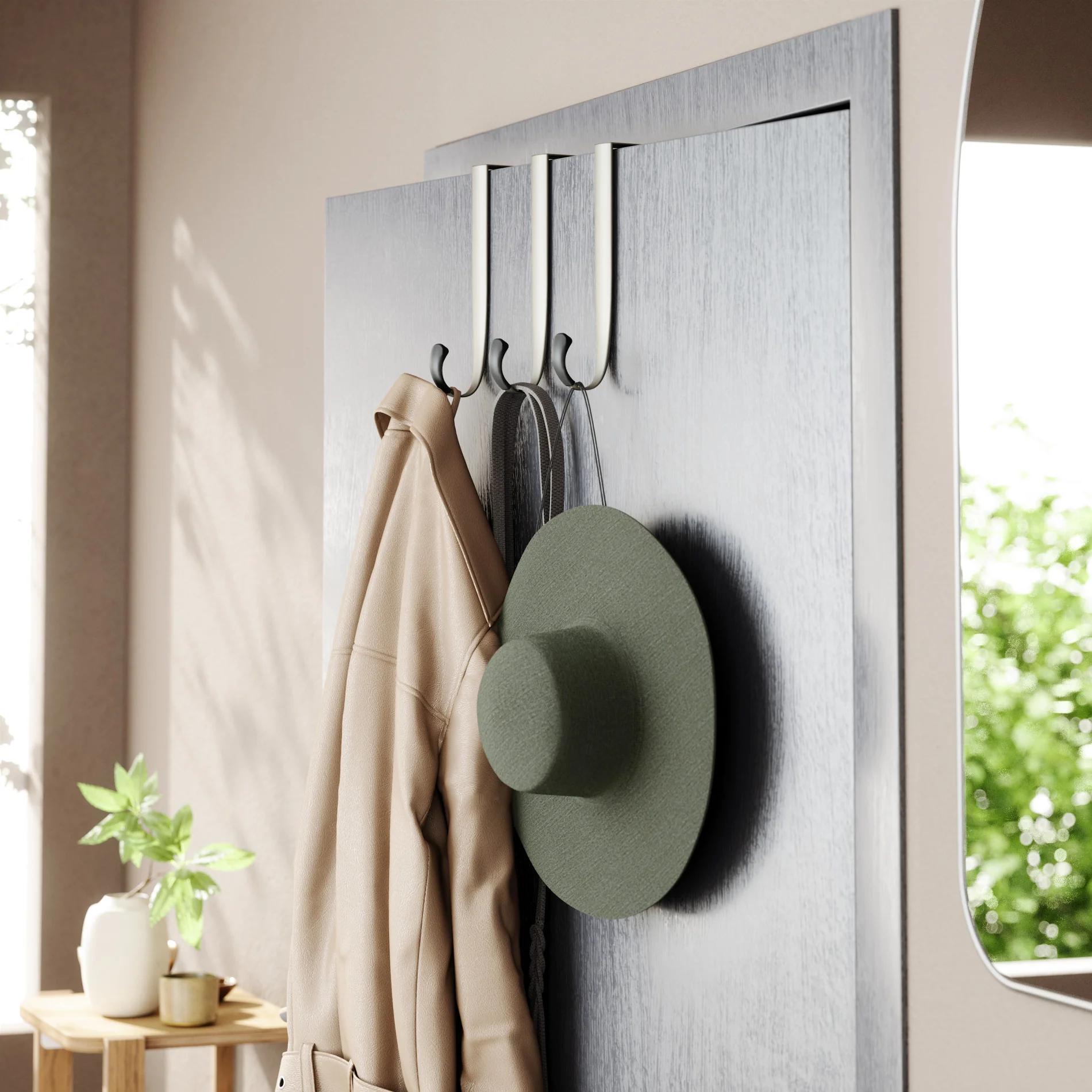 Schnook Over The Door Hooks, Set of 3 - Image 3
