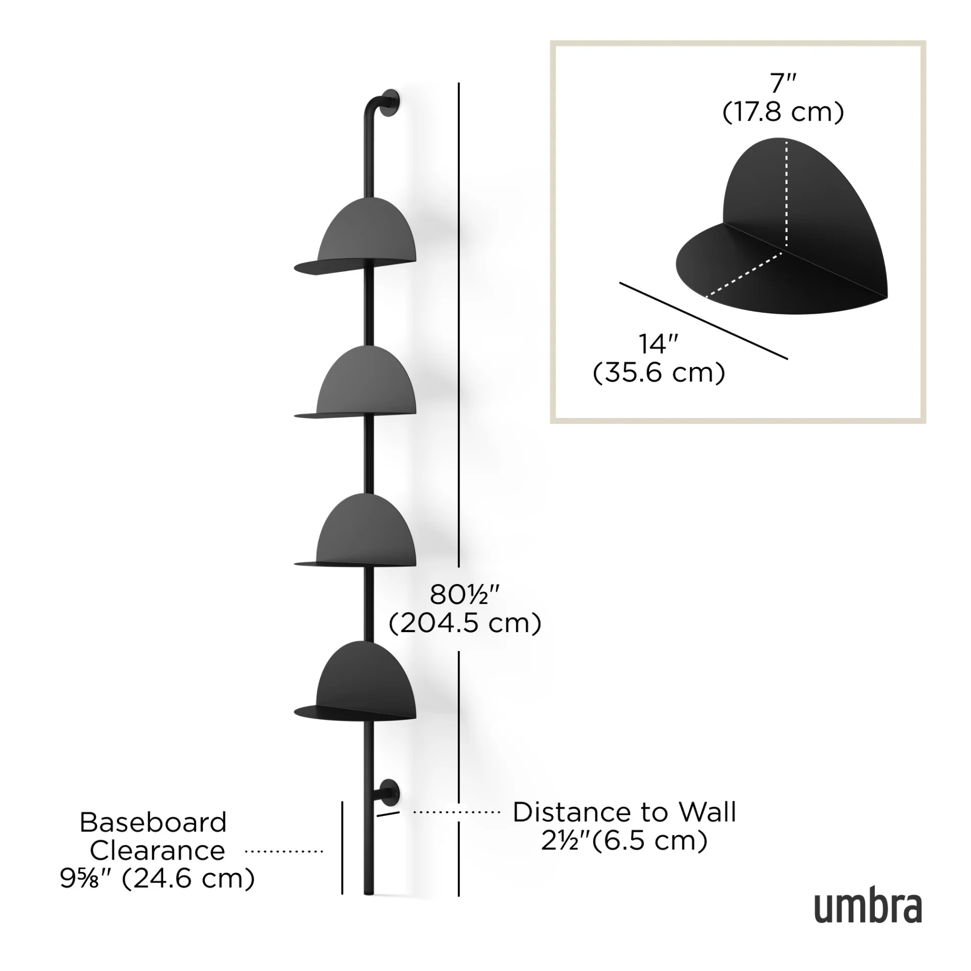 Solis Adjustable Standing Shelf - Image 10