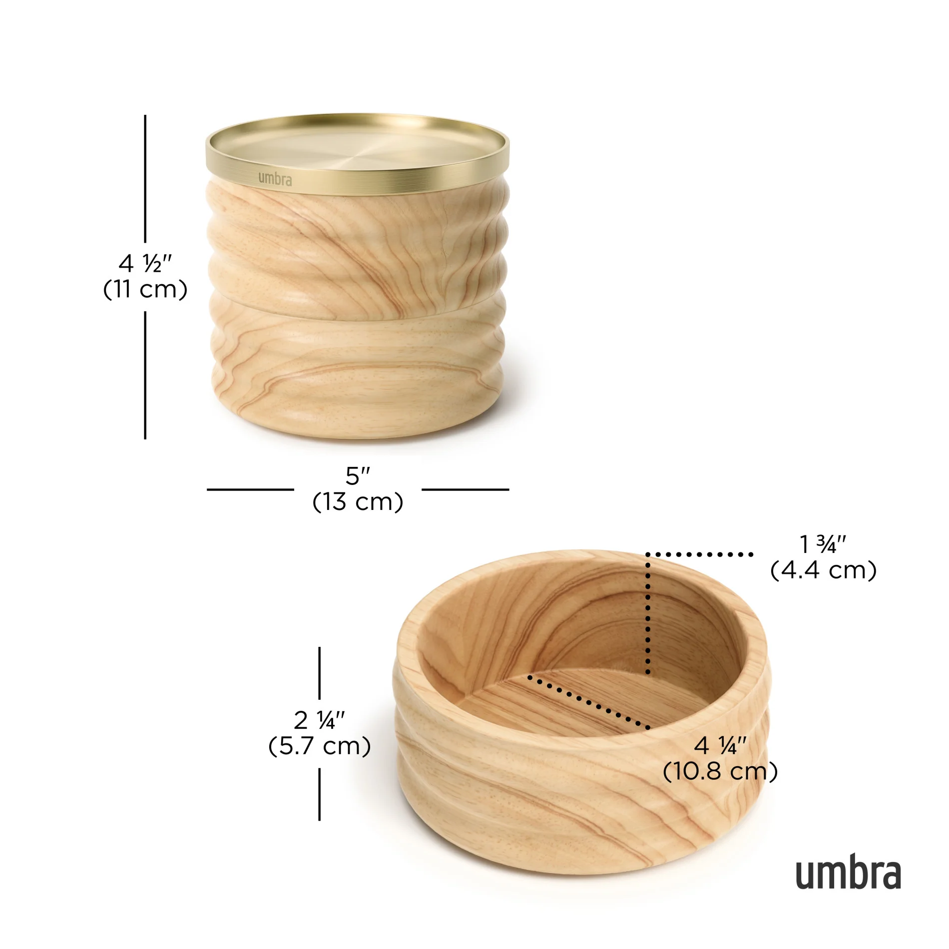 Tesora Wood Storage Box - Image 16