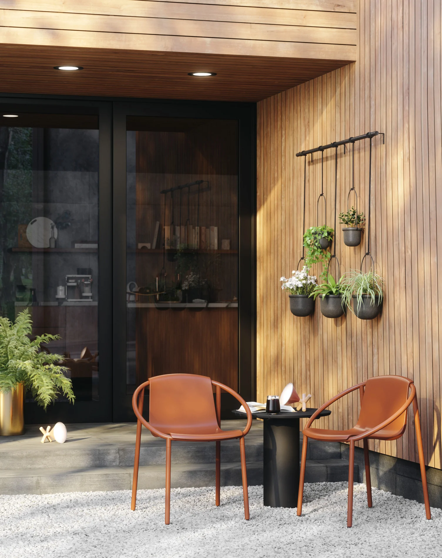 Triflora Hanging Planters, Set of 5 - Image 4