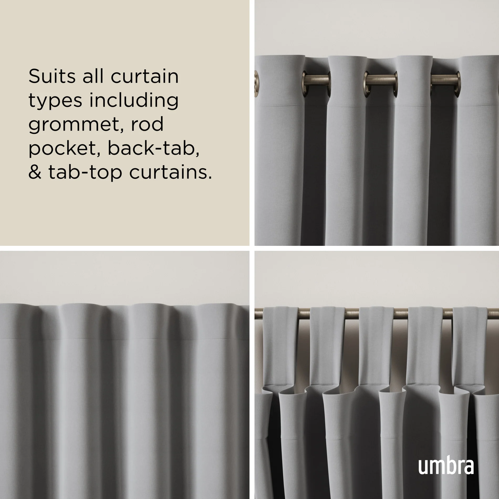 Twilight Double Blackout Curtain Rod - Image 31